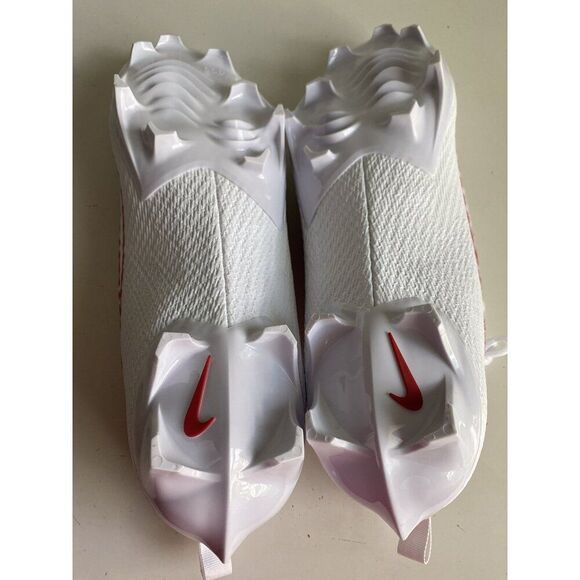 Nike Vapor Edge Speed 360 2 Football Cleats White/Red FN7764-106 Men’s Size 14.5 - Picture 9 of 10
